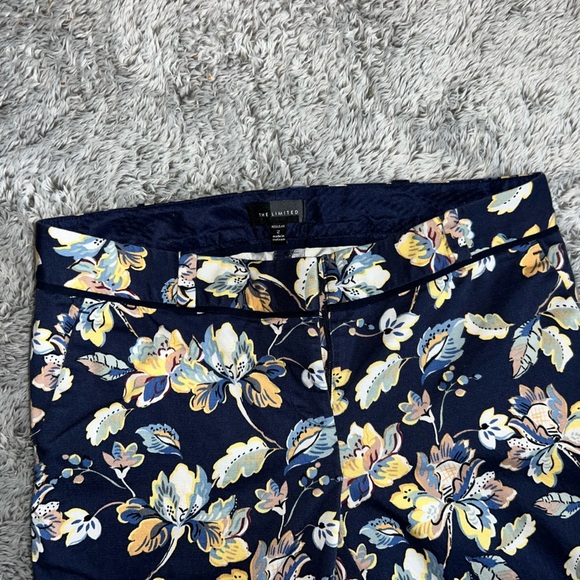 Vintage The Limited (pre-2017 changeover) Floral Ankle Pants, size 2 - Picture 2 of 7
